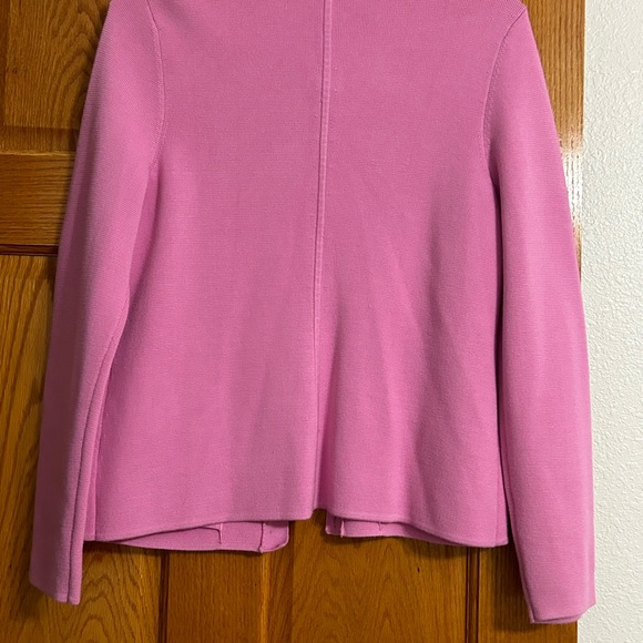 Talbots Button Down Sweater with two front pockets. This Sweater is Heavy - Picture 7 of 11